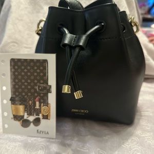 Jimmy Choo Bon Bon Bucket Bag in Calf Leather